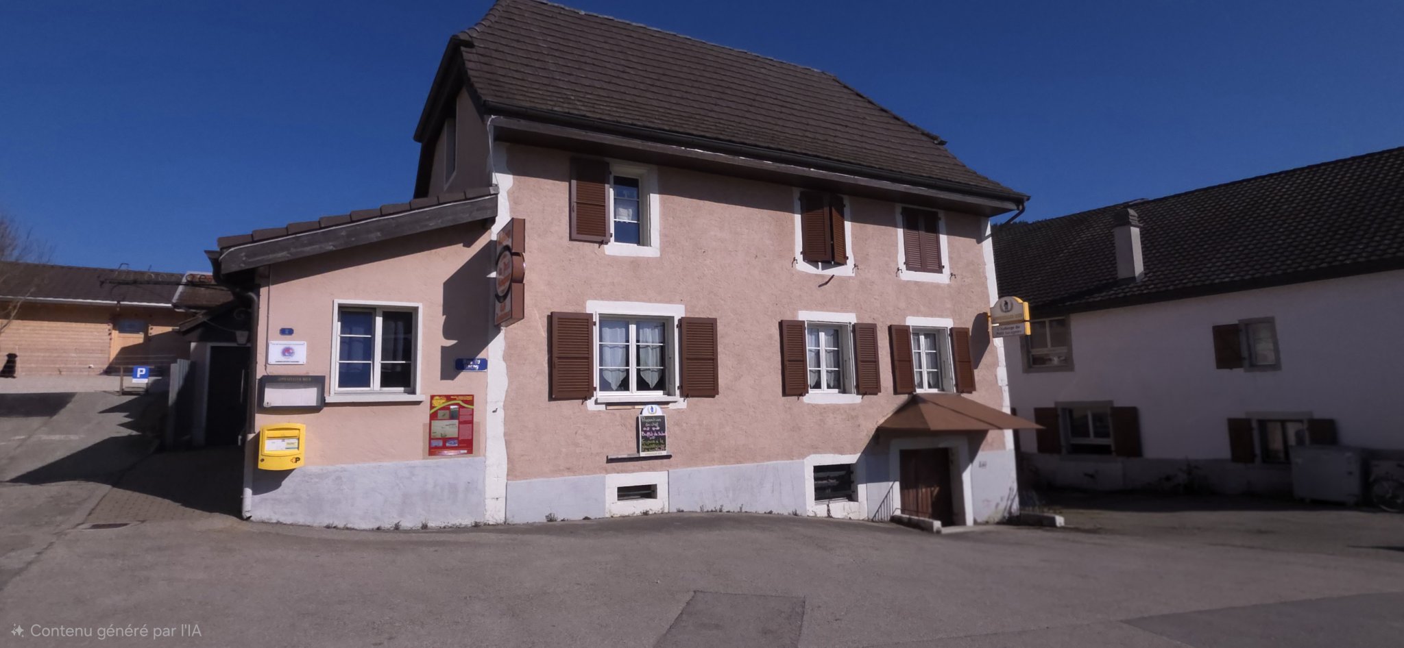 Immeuble restaurant + appartement 9 pièces – Savagnier